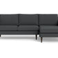 Wallace Untufted Right Chaise Sectional - Peyton Pepper