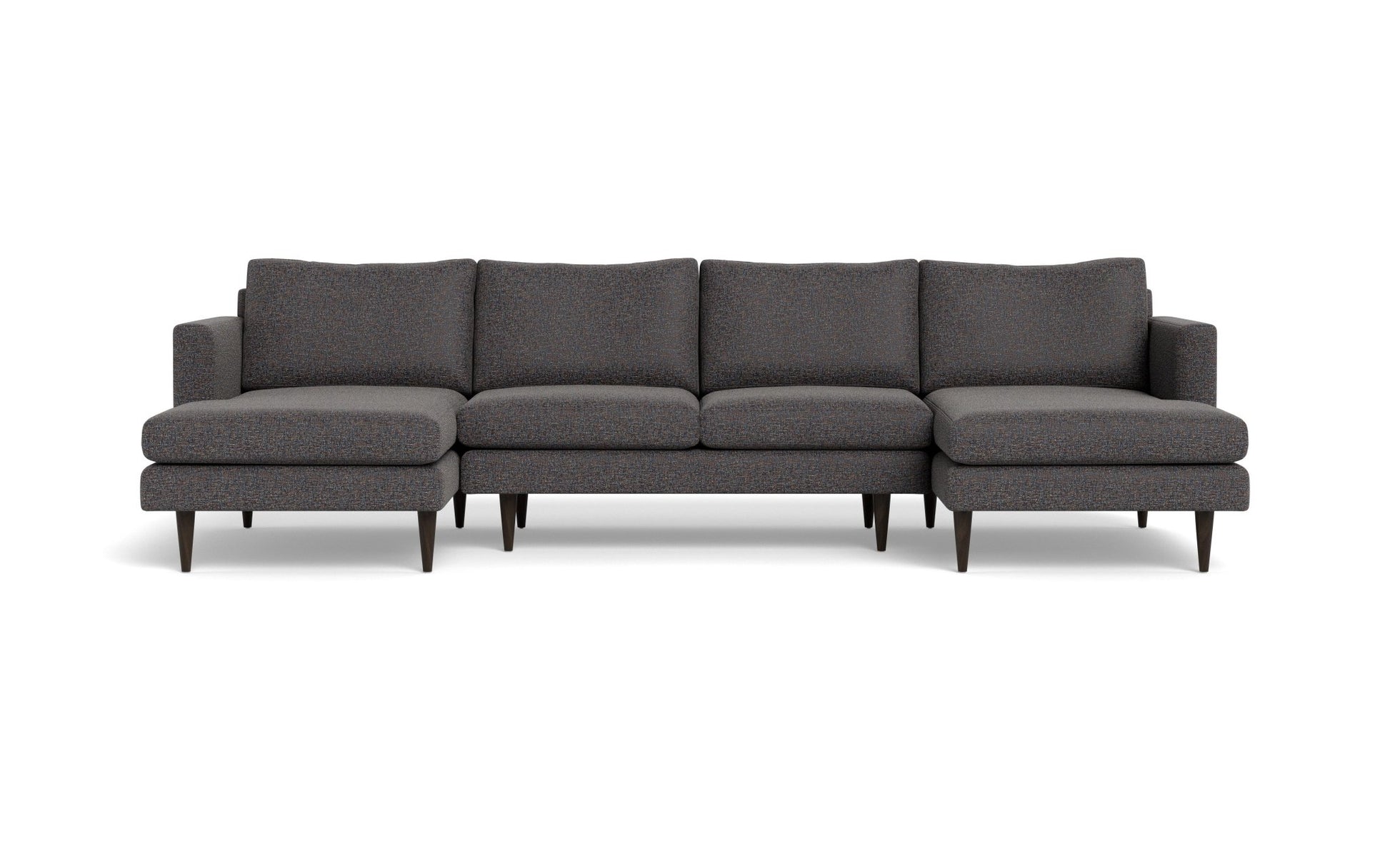 Wallace Untufted U Sectional - Cordova Eclipse