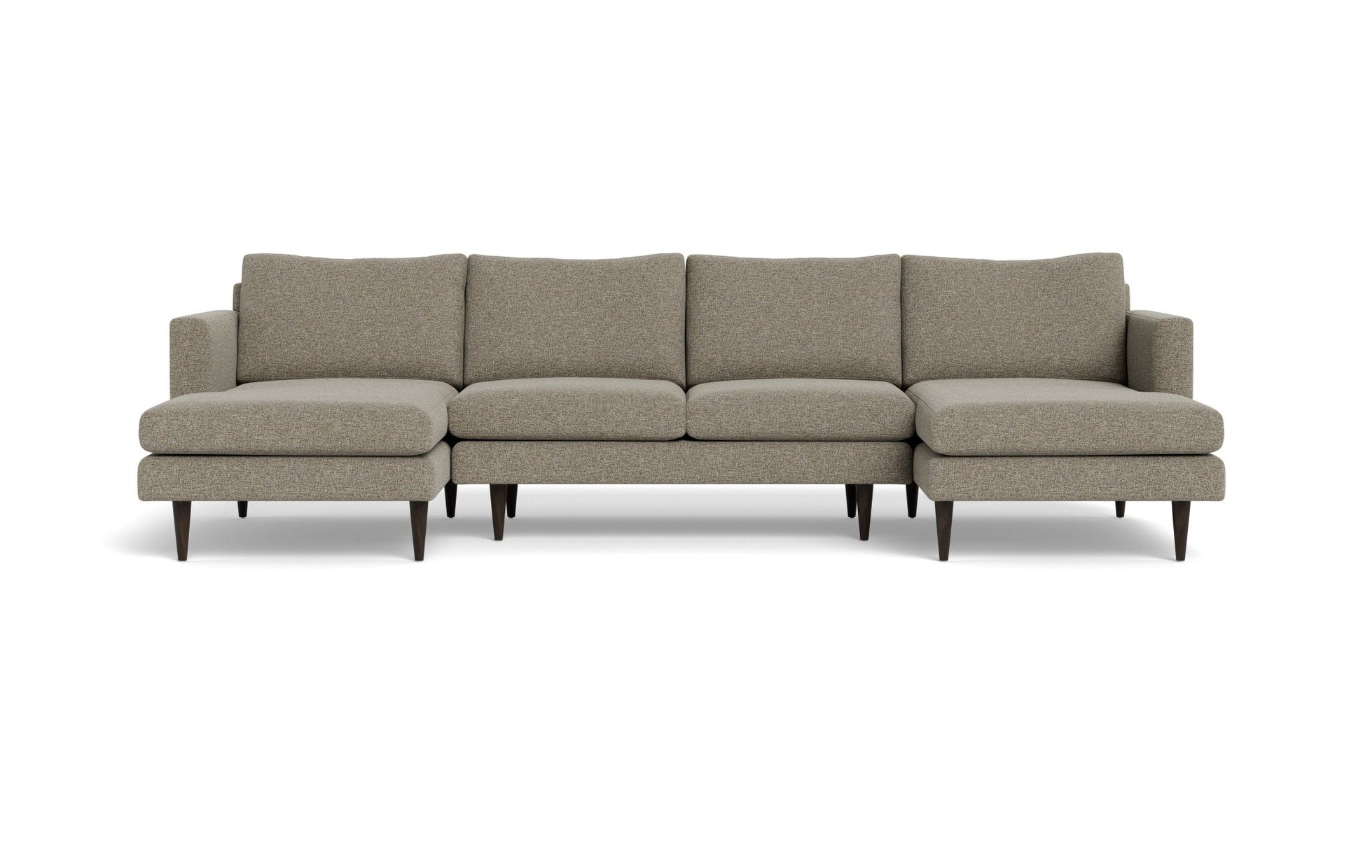 Wallace Untufted U Sectional - Cordova Mineral