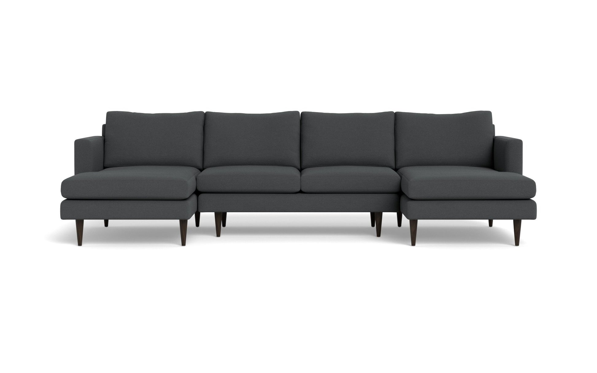 Wallace Untufted U Sectional - Peyton Pepper