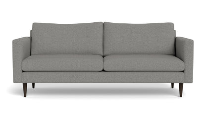 Wallace 85" Untufted Sofa - Alley Pepper