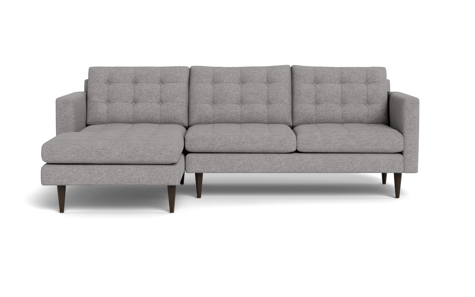 Wallace Left Chaise Sectional - Merit Graystone