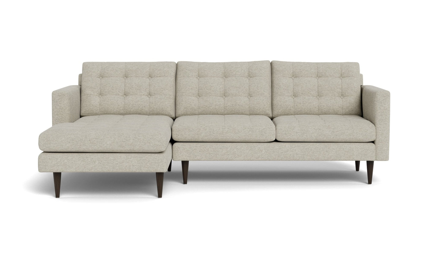 Wallace Left Chaise Sectional - Merit Dove