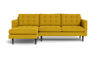 Wallace Left Chaise Sectional - Bella Gold