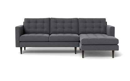 Wallace Right Chaise Sectional - Bennett Charcoal
