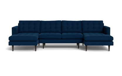 Wallace U Sectional - Bella Ink