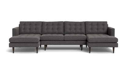 Wallace 126" Double Chaise U Sectional - Cordova Eclipse