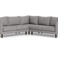 Wallace Untufted Corner Sectional - Merit Graystone