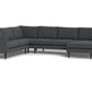 Wallace Untufted Corner Sectional w. Right Chaise - Peyton Pepper