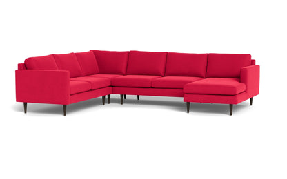 Wallace 131" Untufted Corner Sectionals w. Right Chaise - Dream Pool