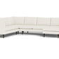 Wallace Untufted Corner Sectional w. Right Chaise - Sugarshack Glacier